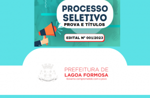 PROCESSO SELETIVO - Edital nº 001/2023