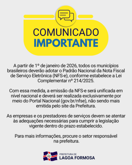 NFS-e será unificada em nível nacional